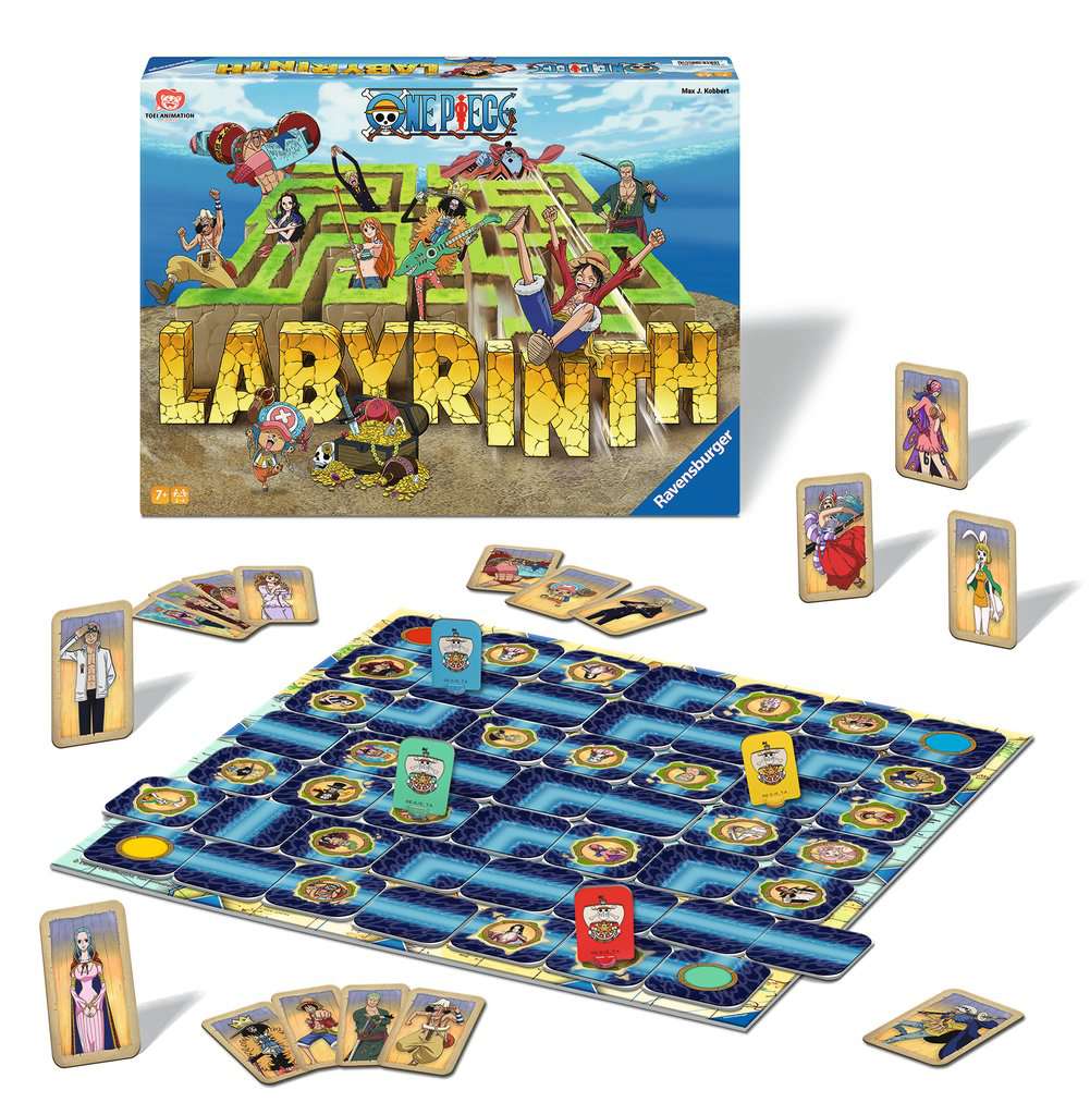 Ravensburger Brettspiele & Gesellschaftsspiele One Piece - Labyrinth - Brettspiel