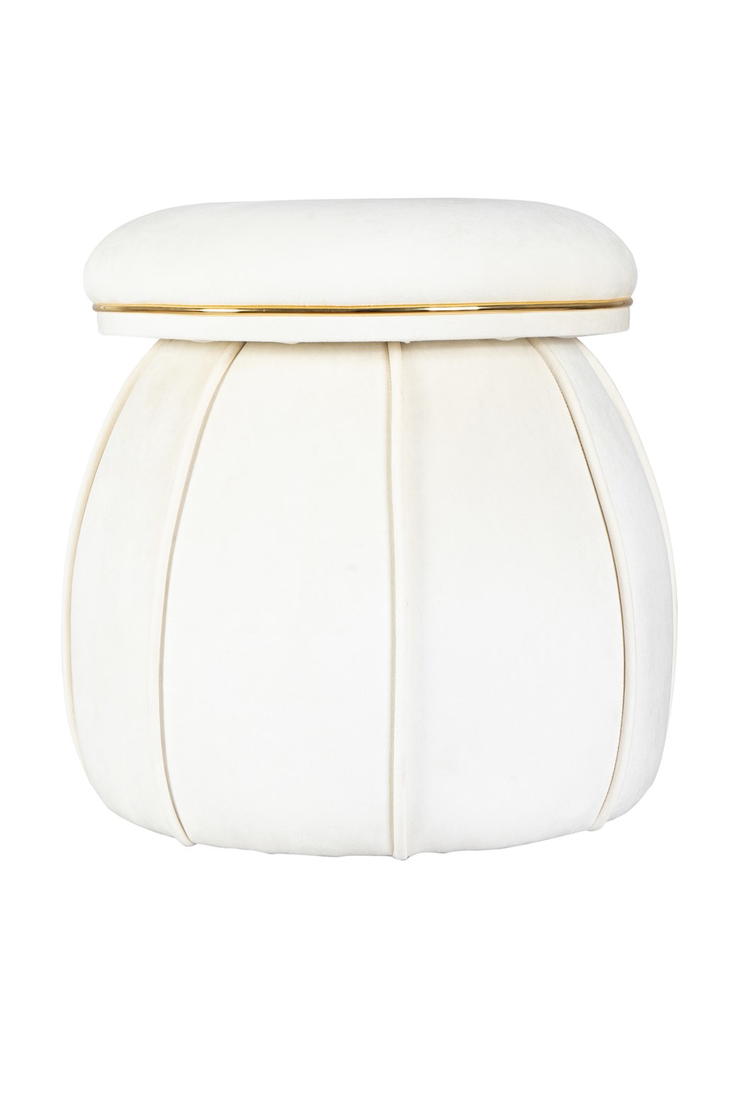 Hocker Hocker Corin 125 Elfenbein / Gold