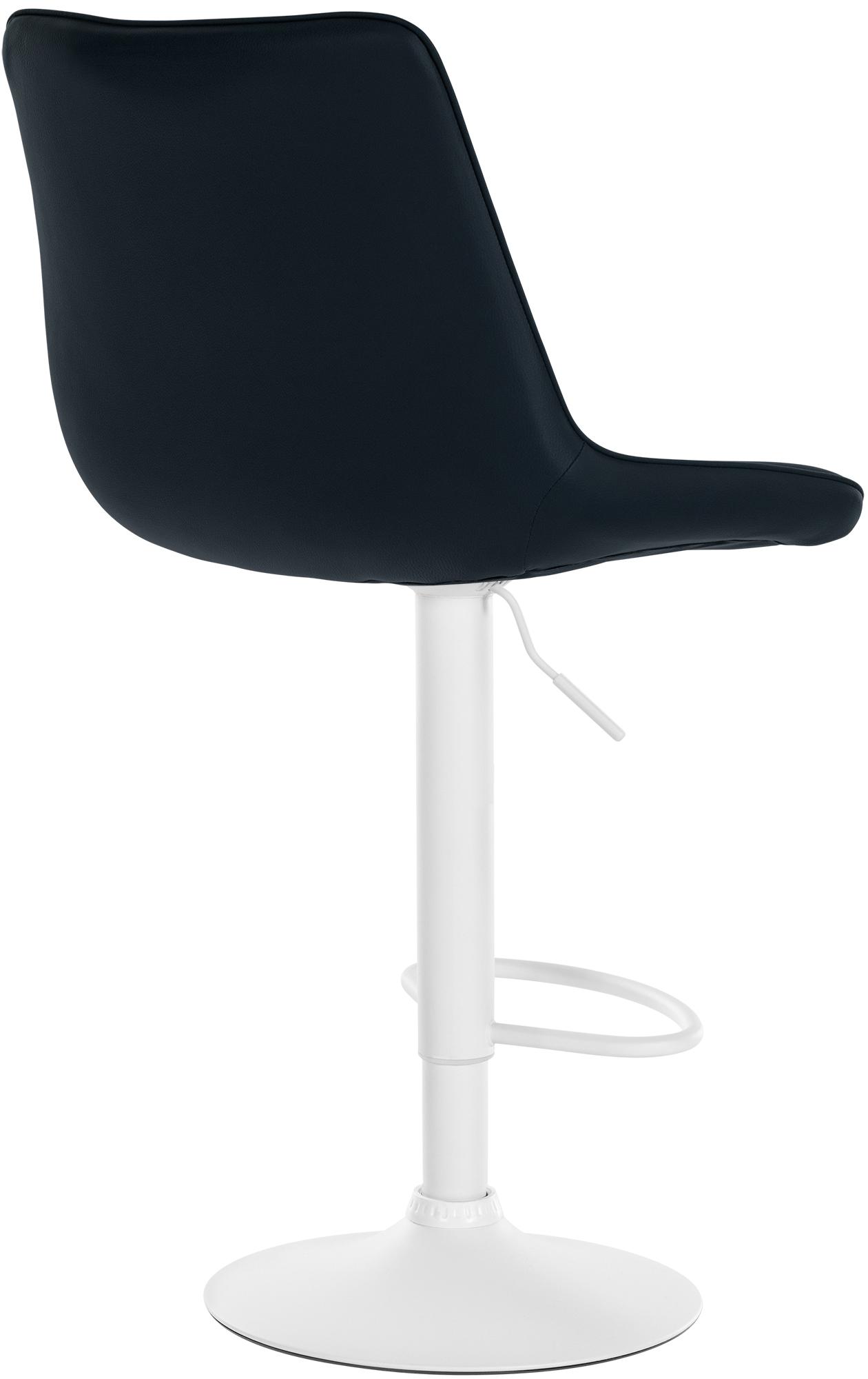 2er Set Barhocker Toni Kunstleder weiß