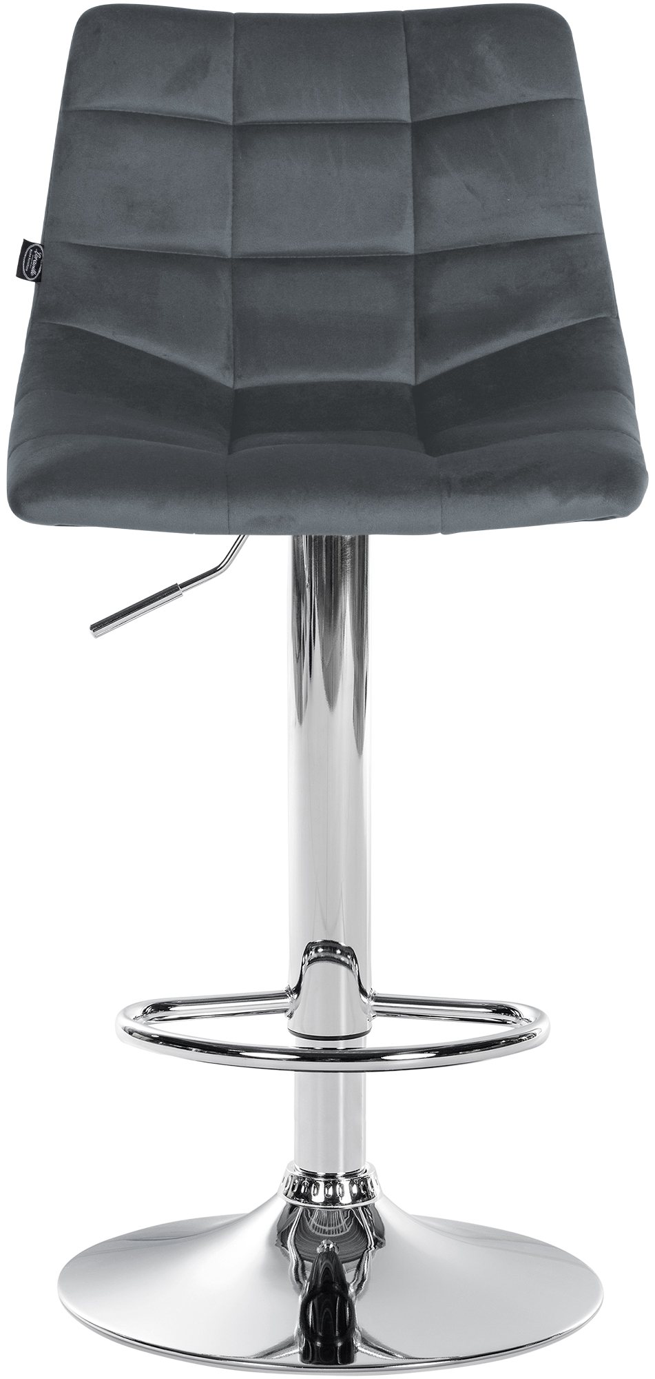 Barhocker Jerry Samt chrom