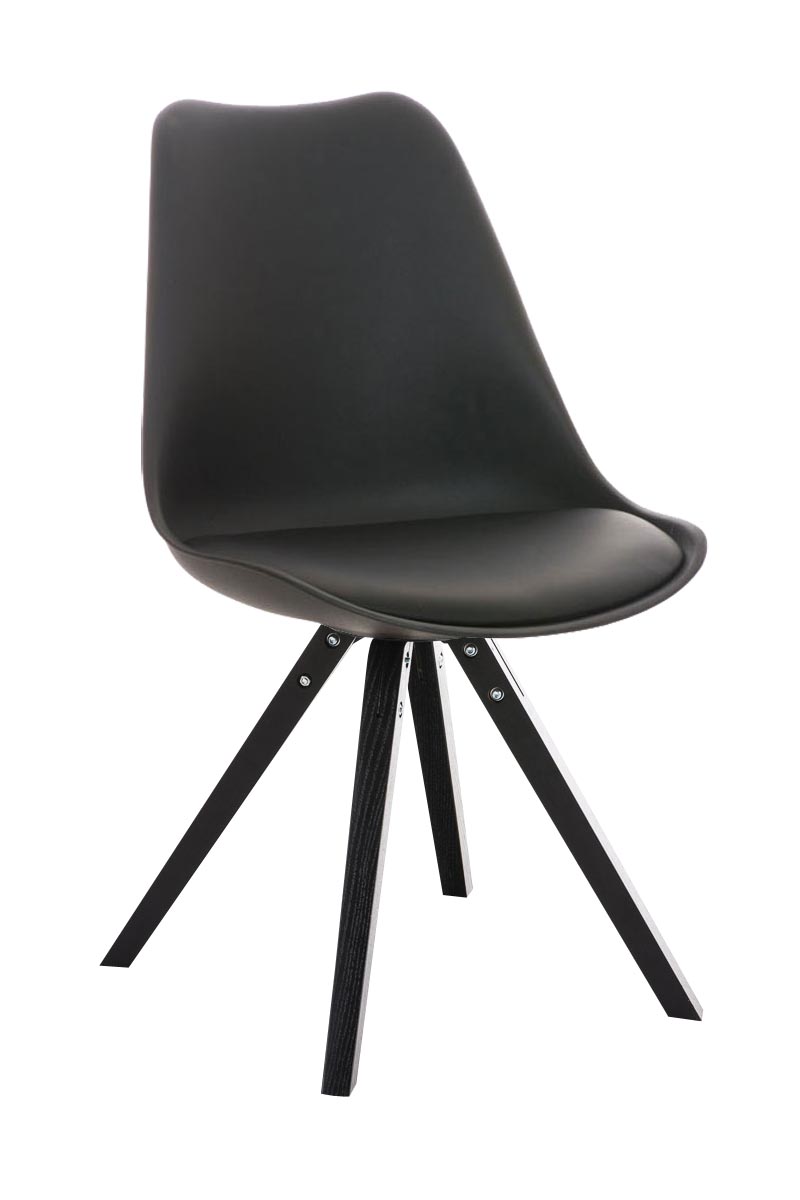 Stuhl Pegleg Square schwarz