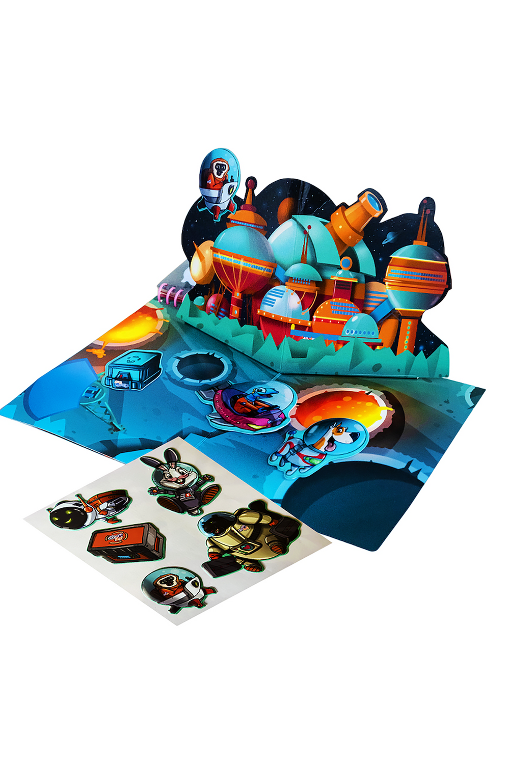QwiToy Malen & Basteln Qwi Toy 3 in 1 Spielbuch - Magische Abenteuer