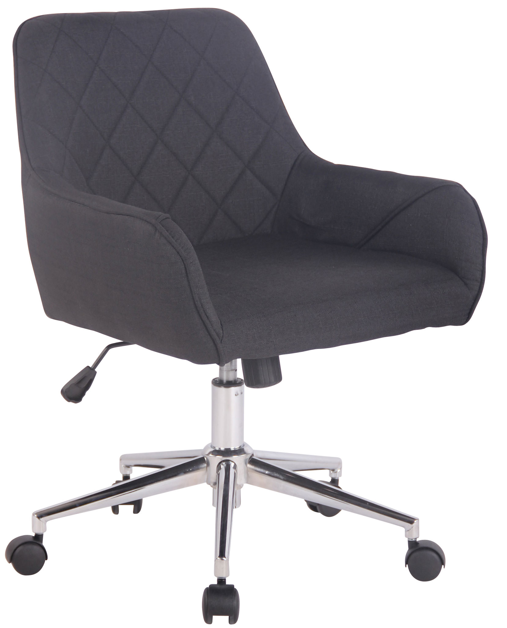 Bürostuhl Wellington Stoff chrom