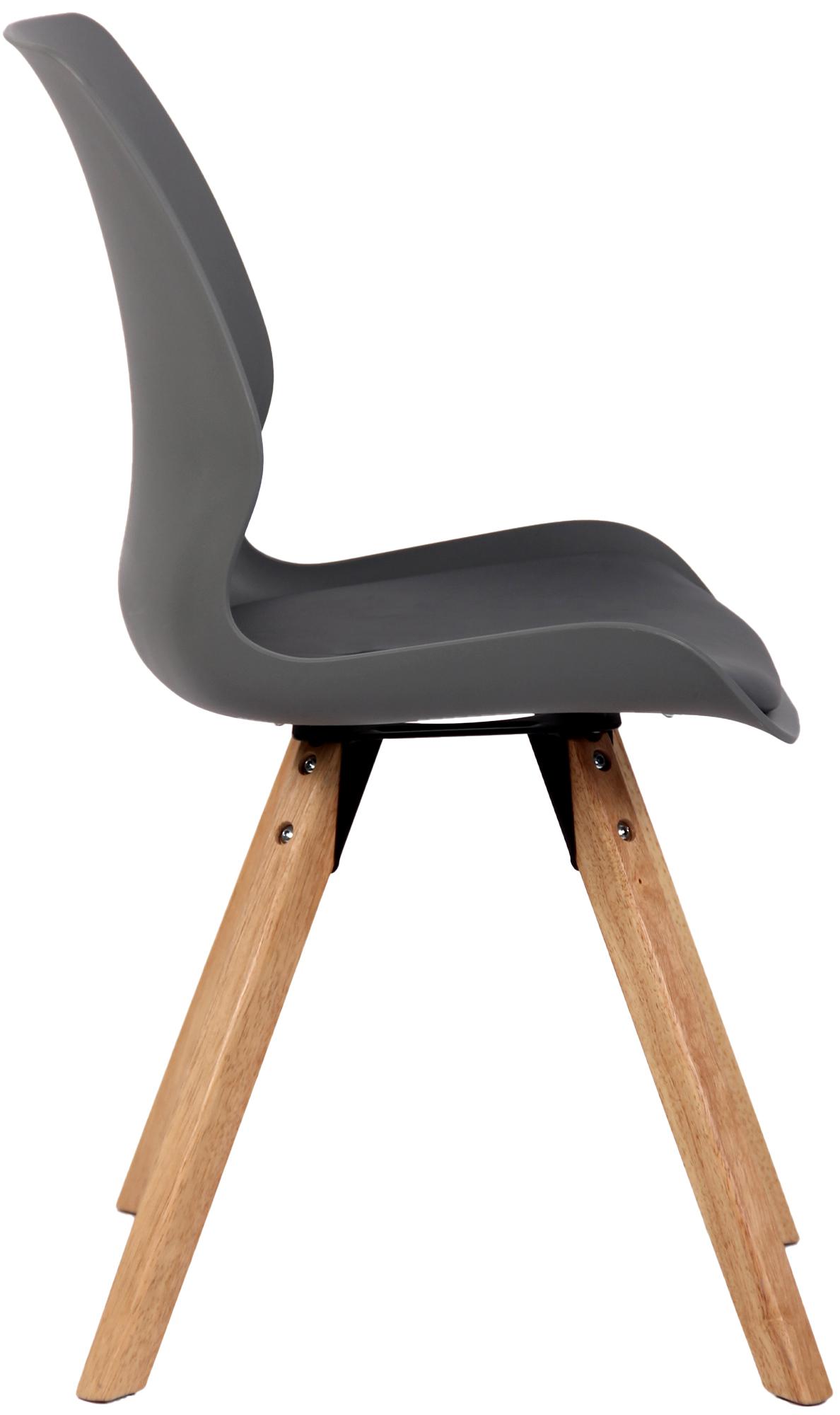 4er Set Stuhl Luna Kunststoff