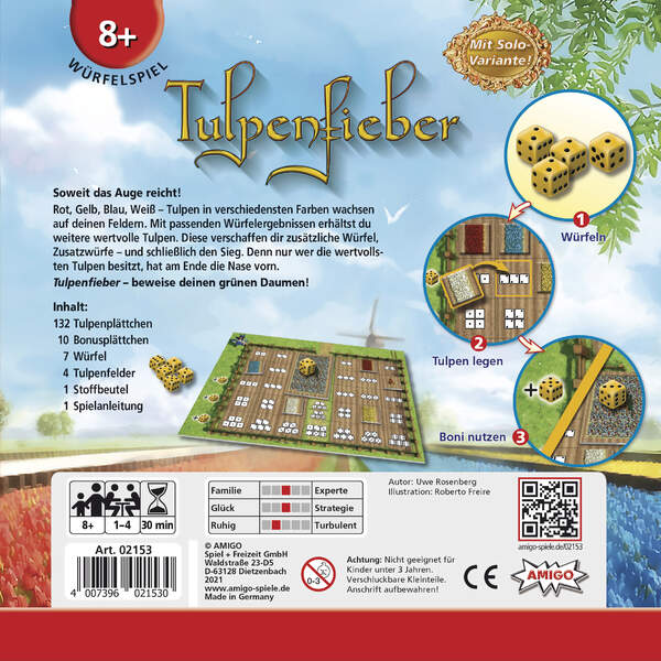 AMIGO Kartenspiele Amigo 02153 - Tulpenfieber - Kartenspiel
