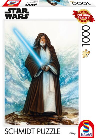 Schmidt Spiele GmbH Puzzles Lucas Film, Star Wars, Monte Moore, The Jedi Master - 1000 Teile Puzzle