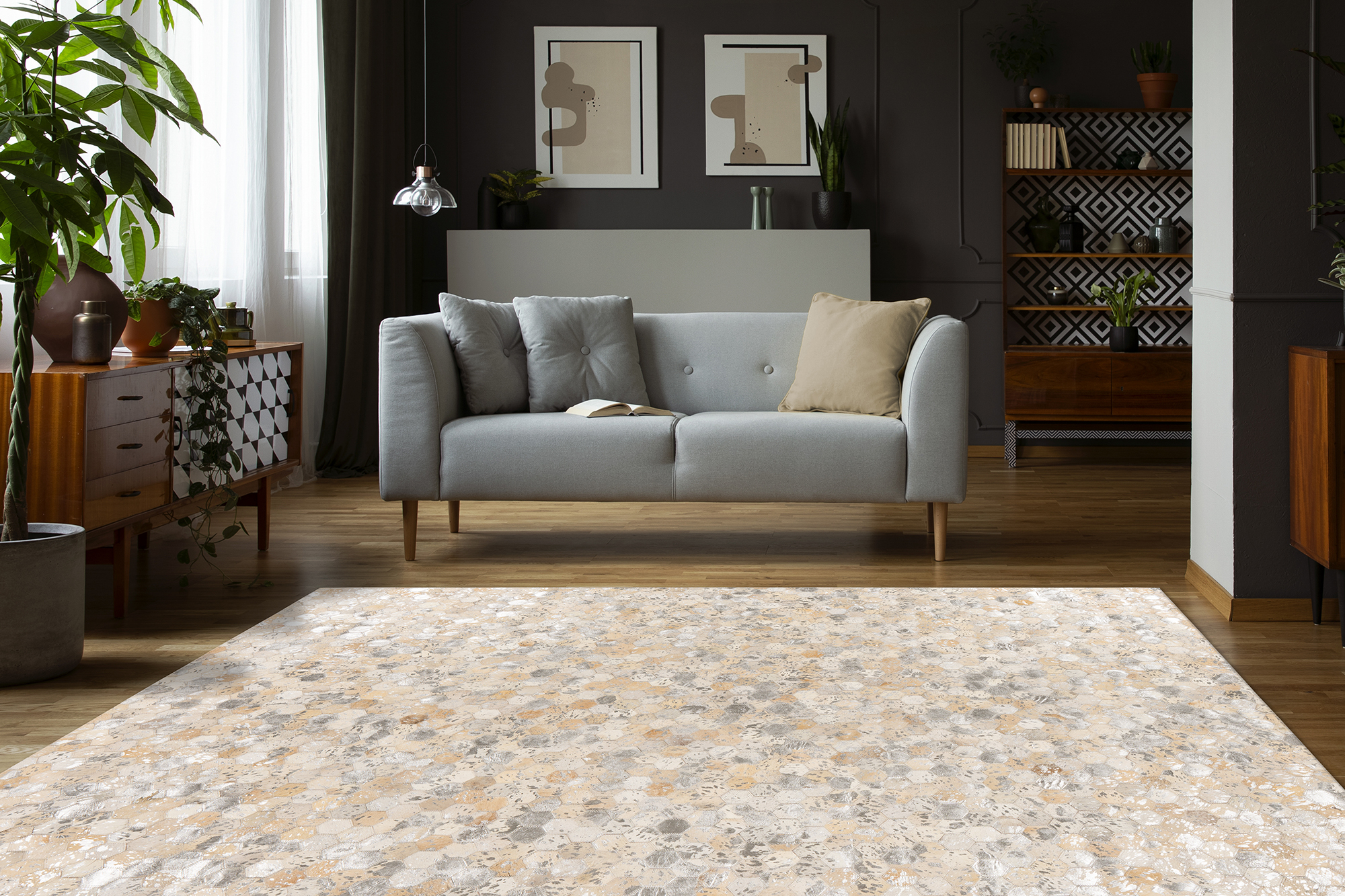 Teppich Lavin 1025 Silber 120 x 170 cm