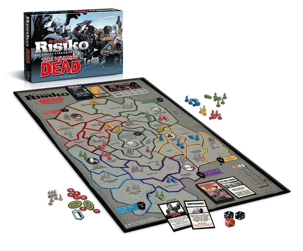 Winning Moves Deutschland GmbH Unterhaltungsspiele Winning Moves 10746 - Risiko: The Walking Dead - Brettspiel