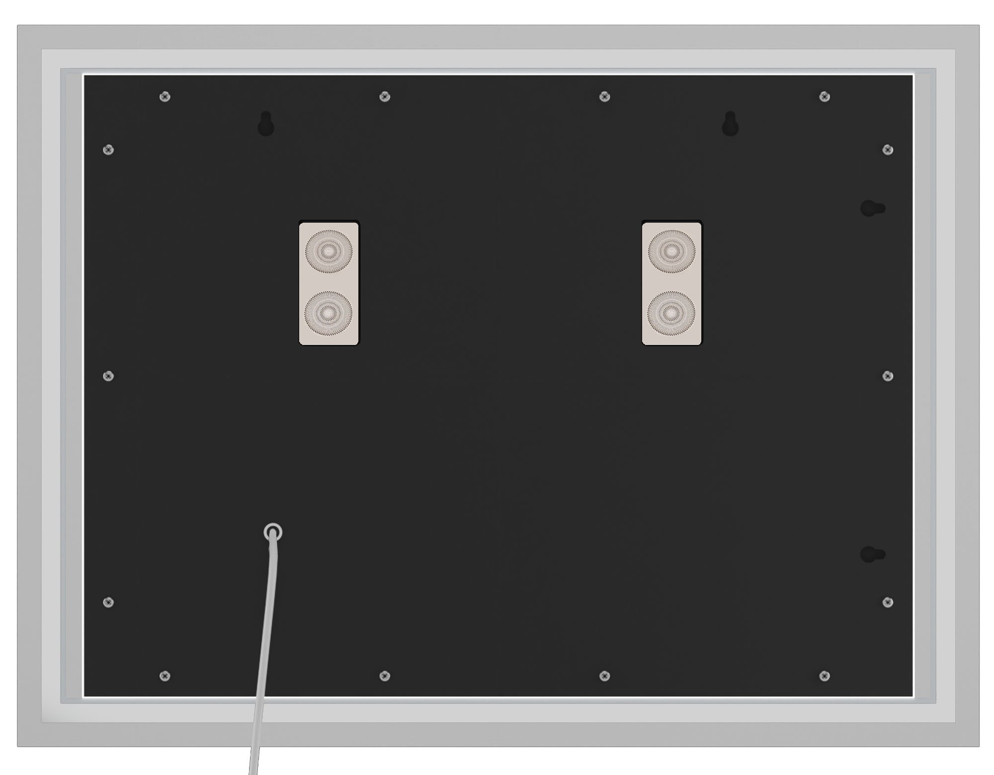 Badspiegel Jaffrey 60x80 mit Bluetooth