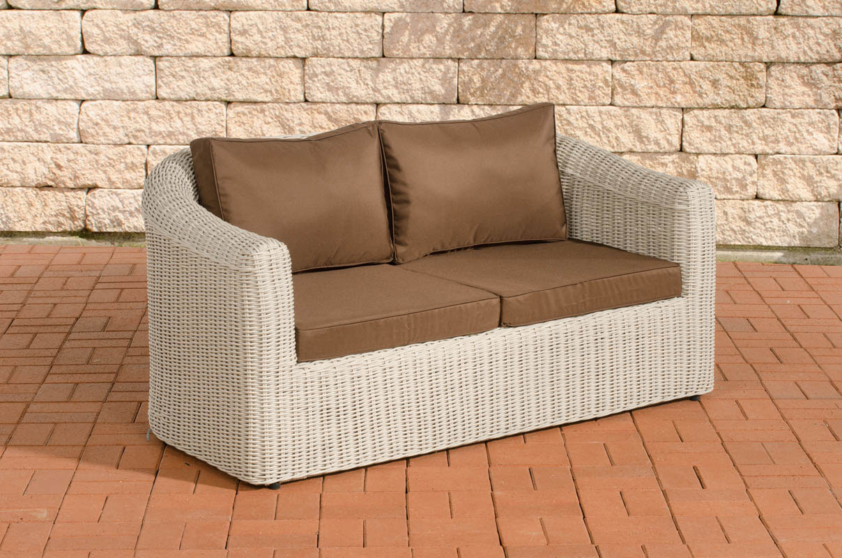 2er-Sofa Bergen Terrabraun 5mm