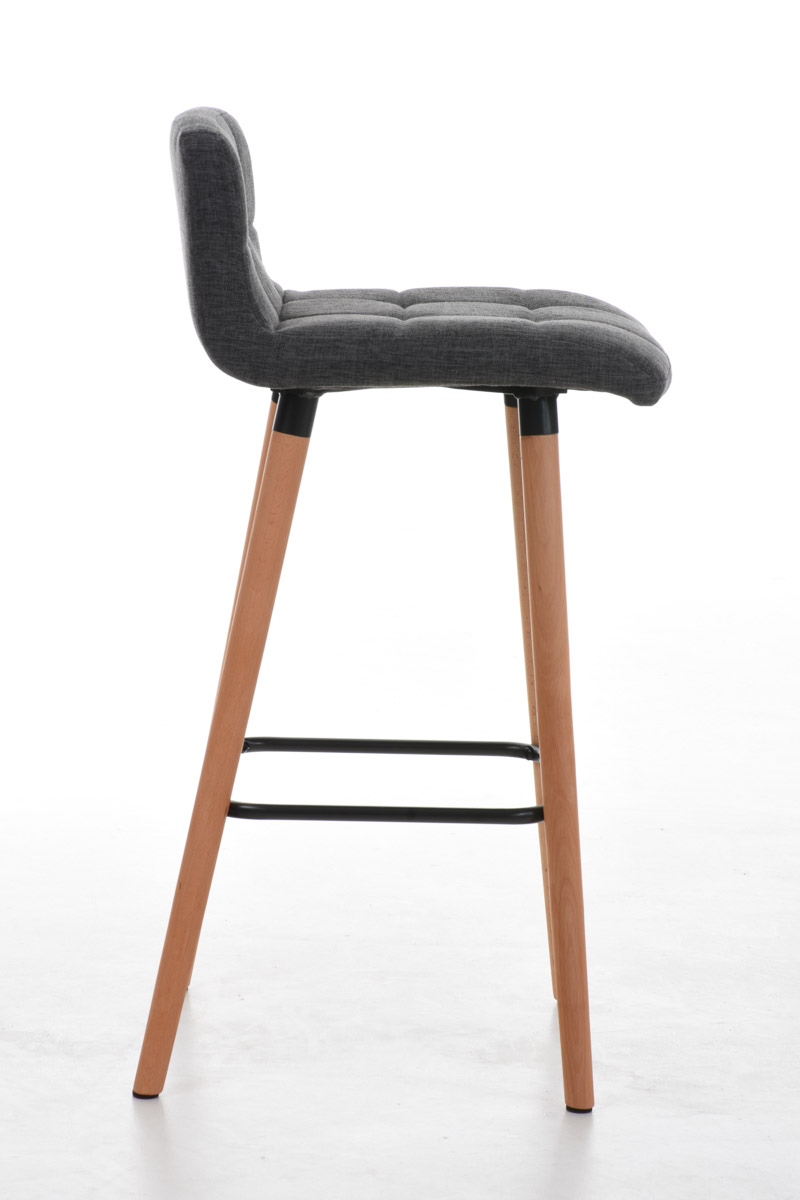 2er Set Barhocker Lincoln Stoff natura