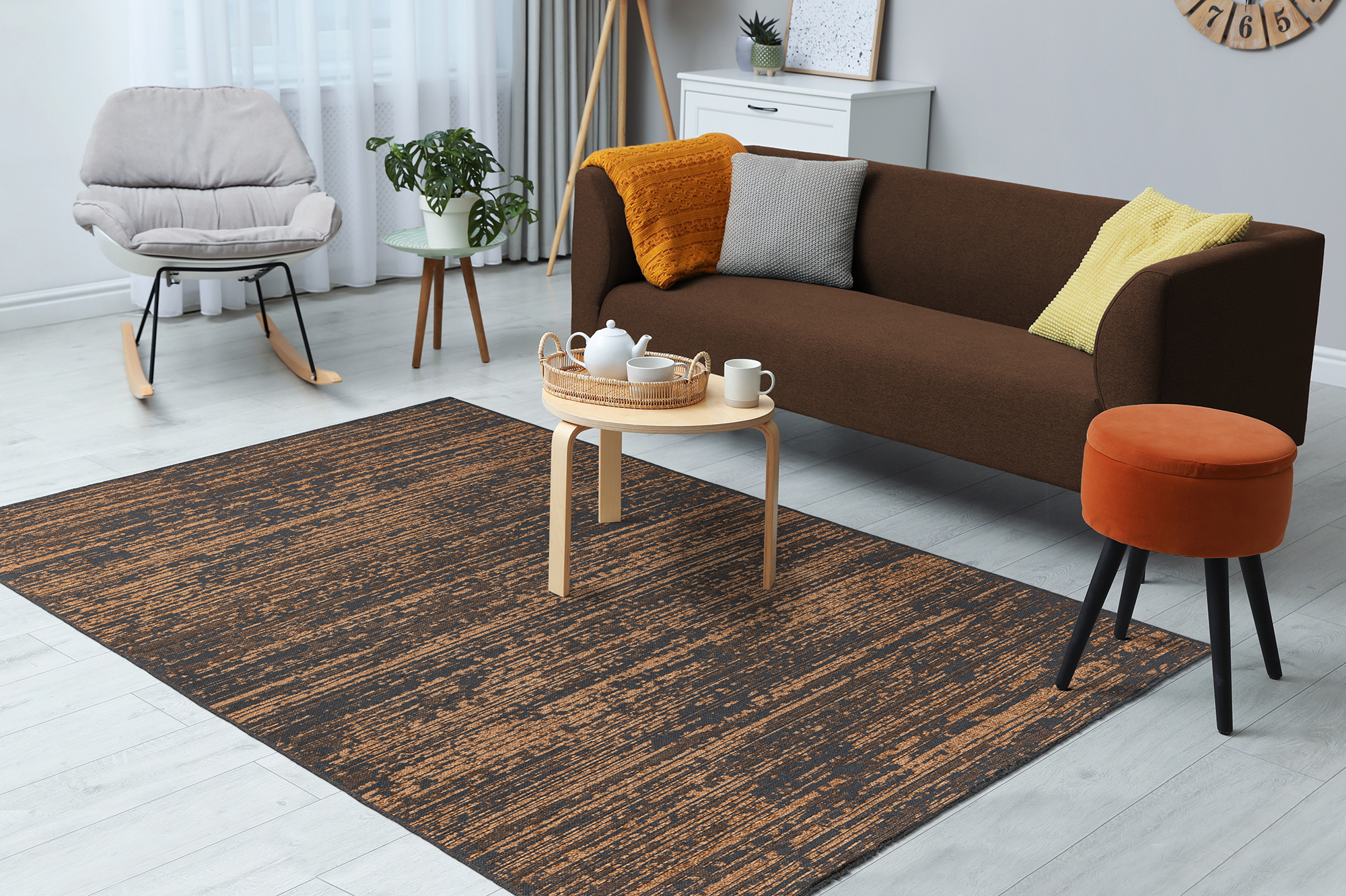 Teppich Kalea 125 Gelb 120 x 170 cm