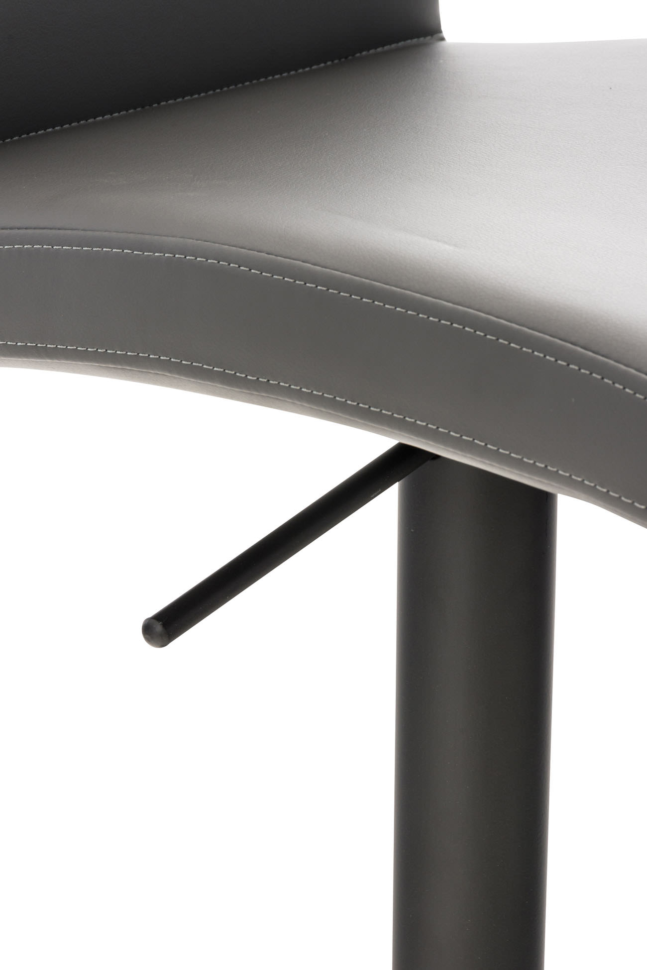 Barhocker Cadiz Kunstleder schwarz