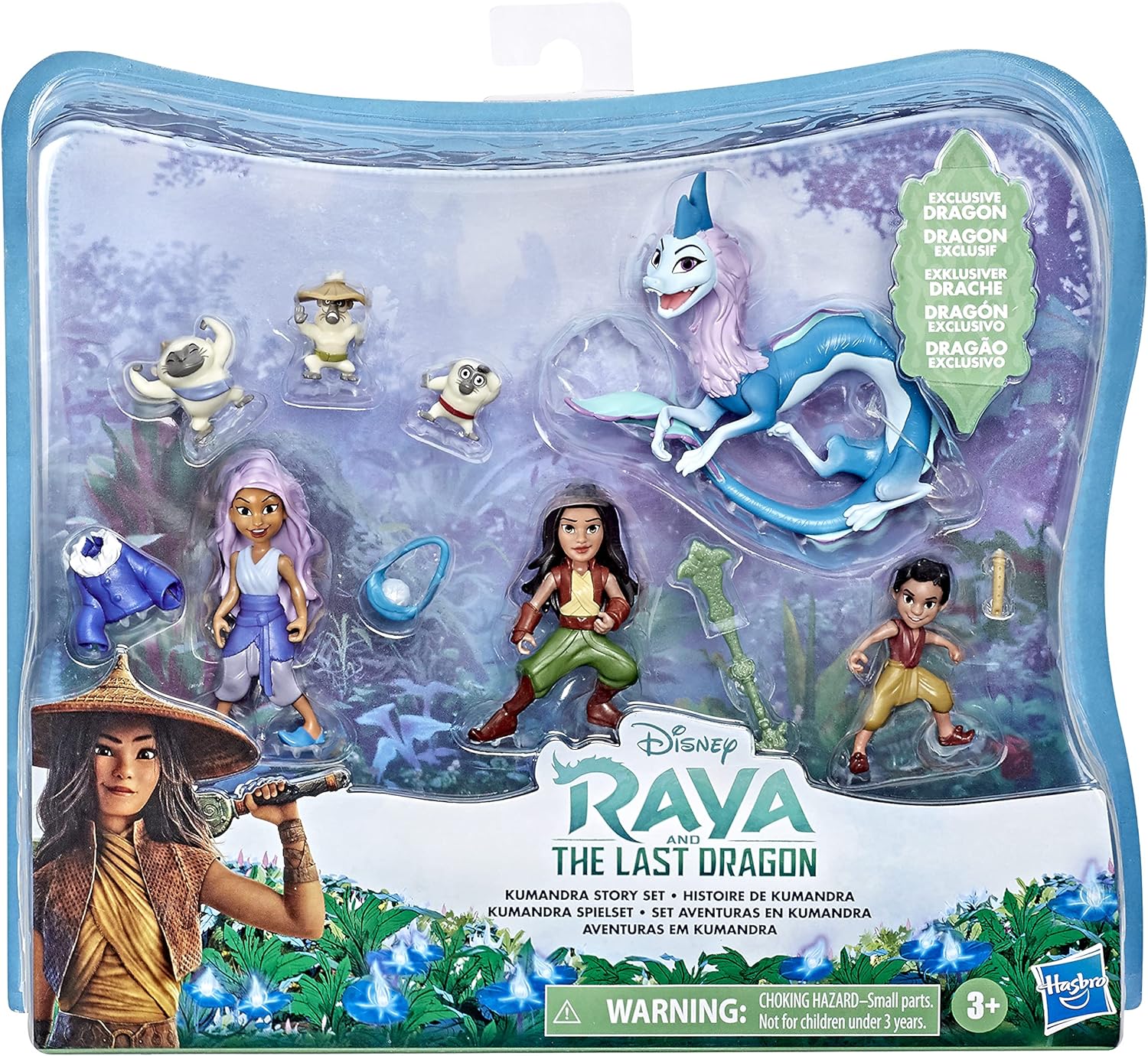 HASBRO Trolls Hasbro - Disney Raya und der letzte Drache -  Spielfiguren Set