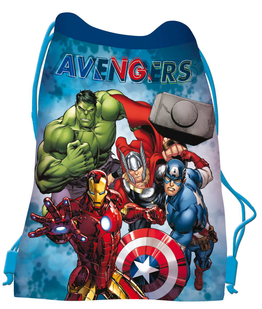 St.Majewski Avengers Turnbeutel - praktisch, robust, & stilvoll für die Schule und Freizeit