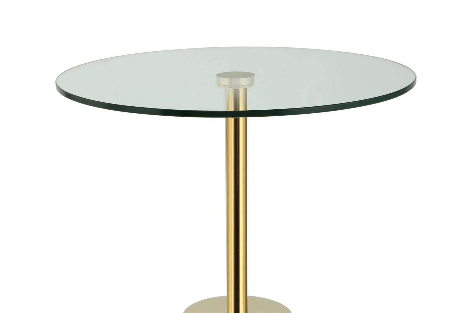 Beistelltisch Beistelltisch Lana 125 Gold / Schwarz