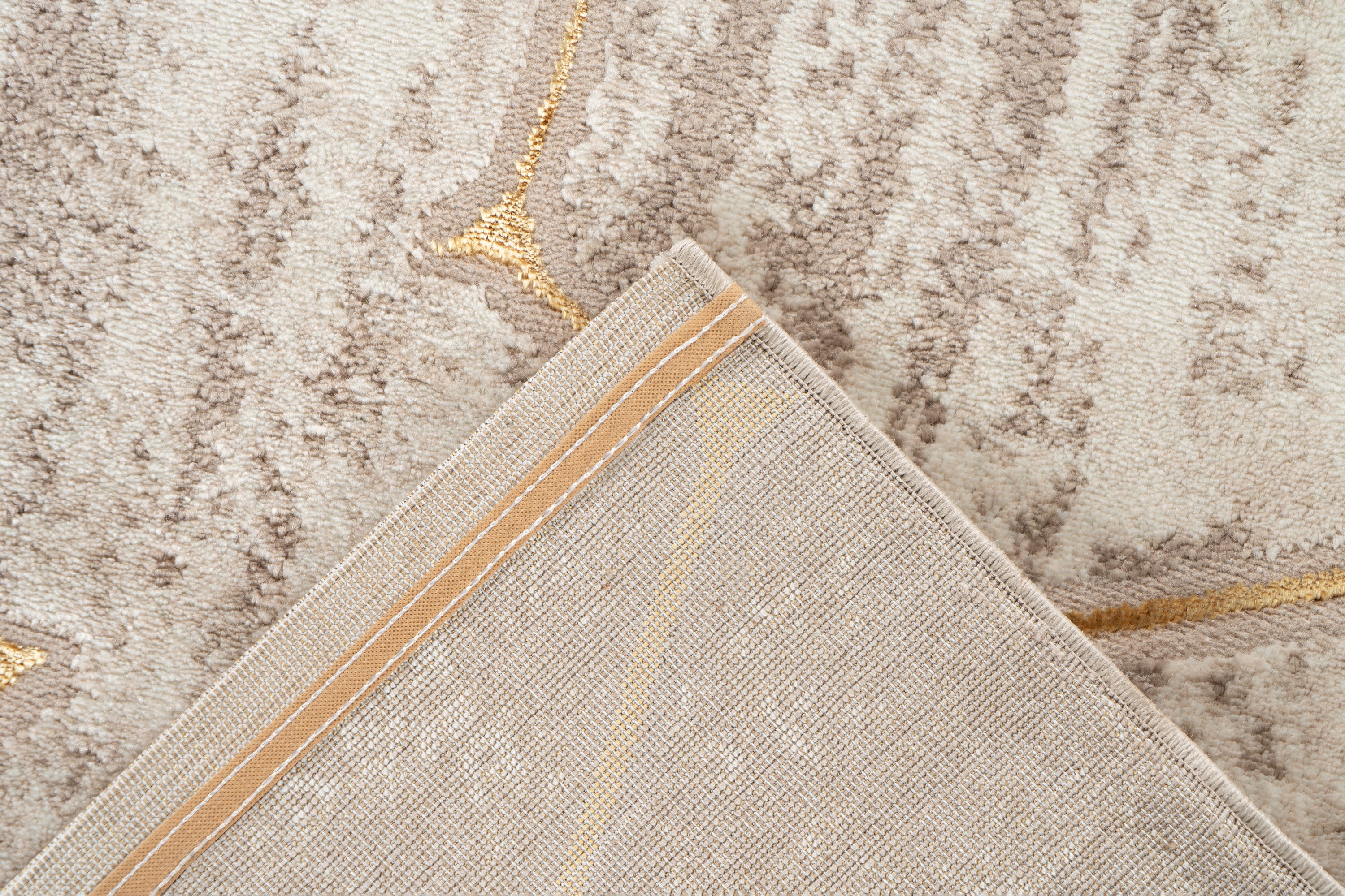 Teppich Mineral 525 Beige 120 x 170 cm