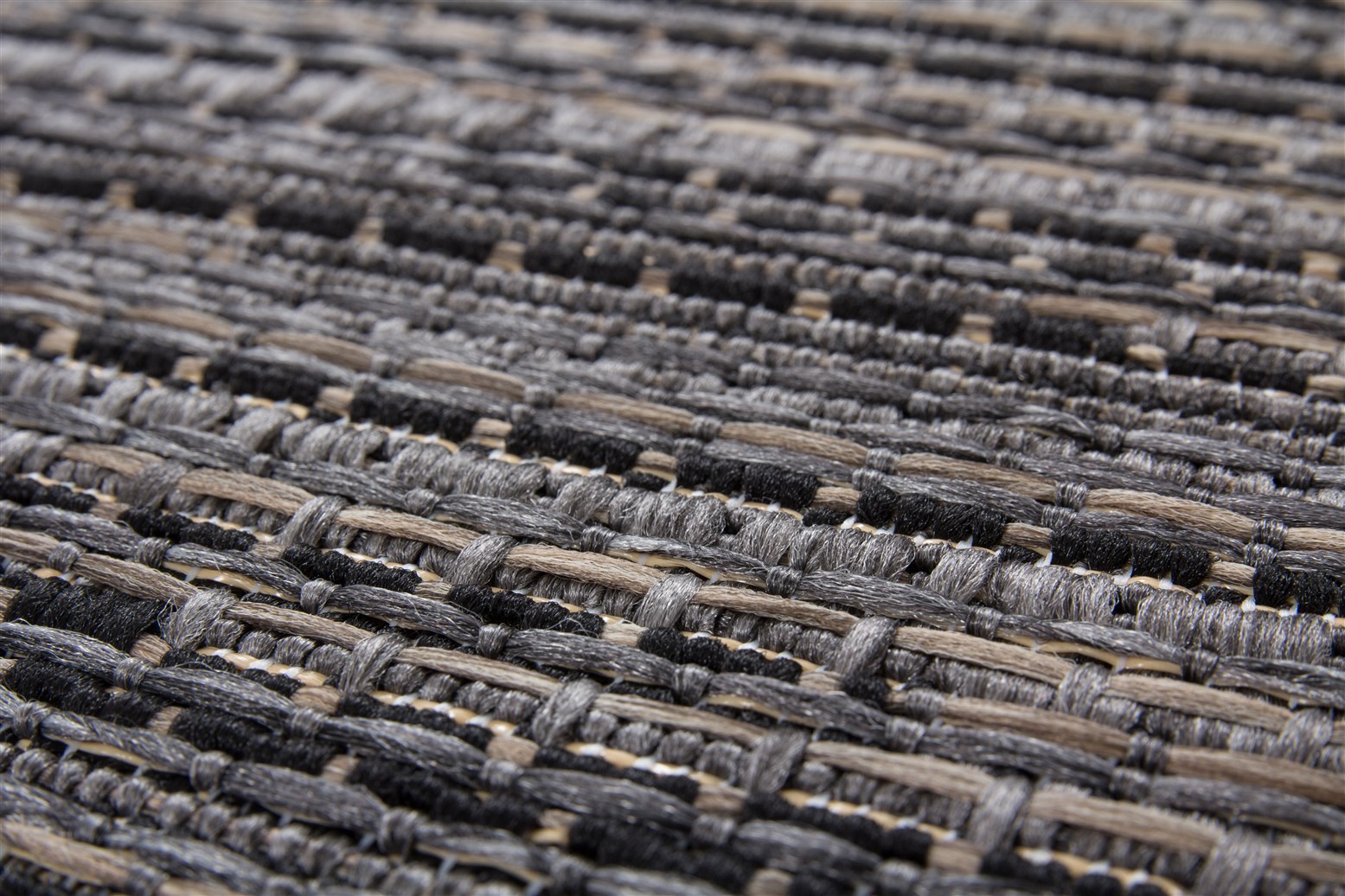 Teppich Indonesia - Bali Grau 80cm x 230cm