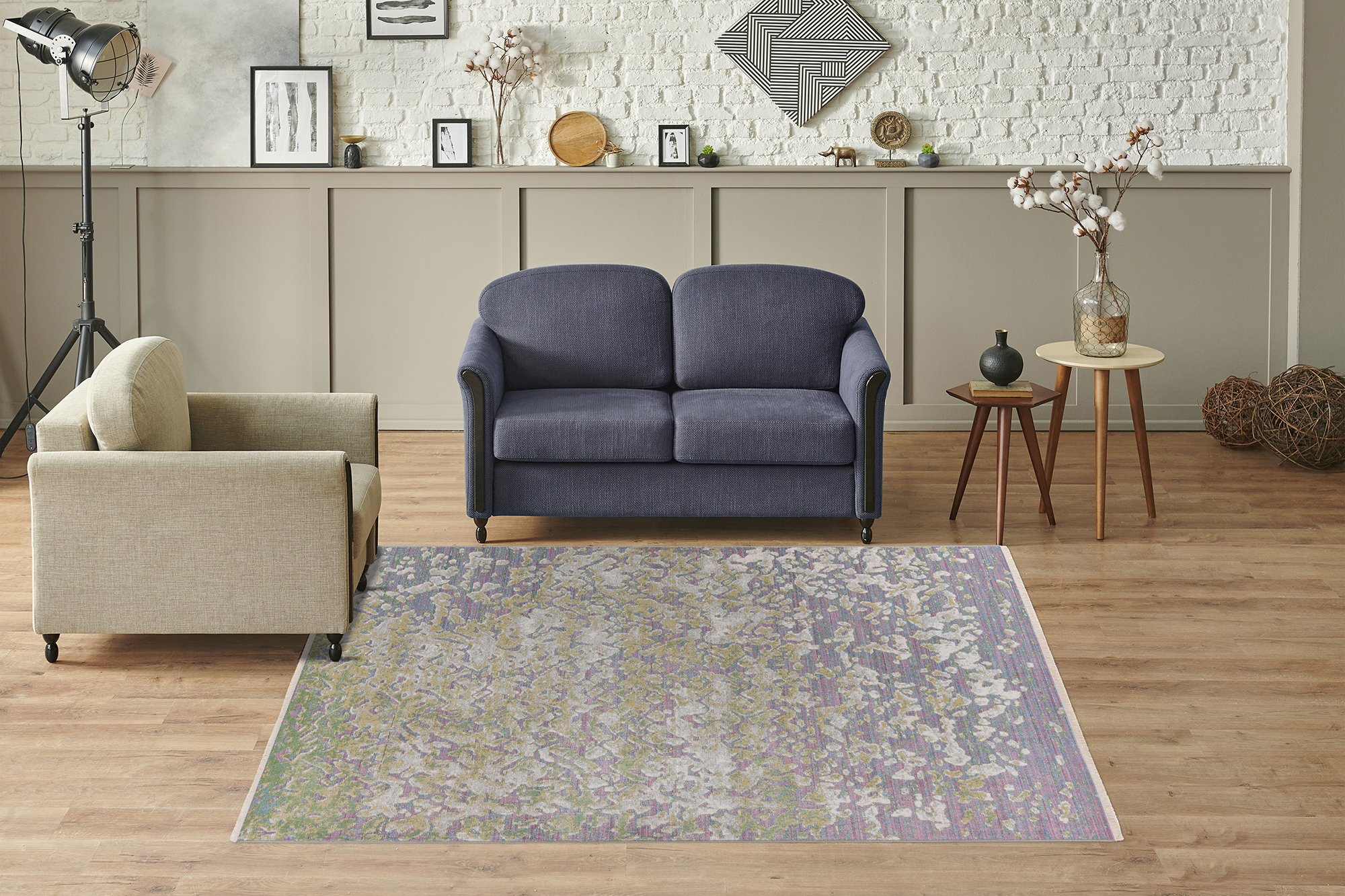 Teppich Milan 325 Grün 120 x 170 cm