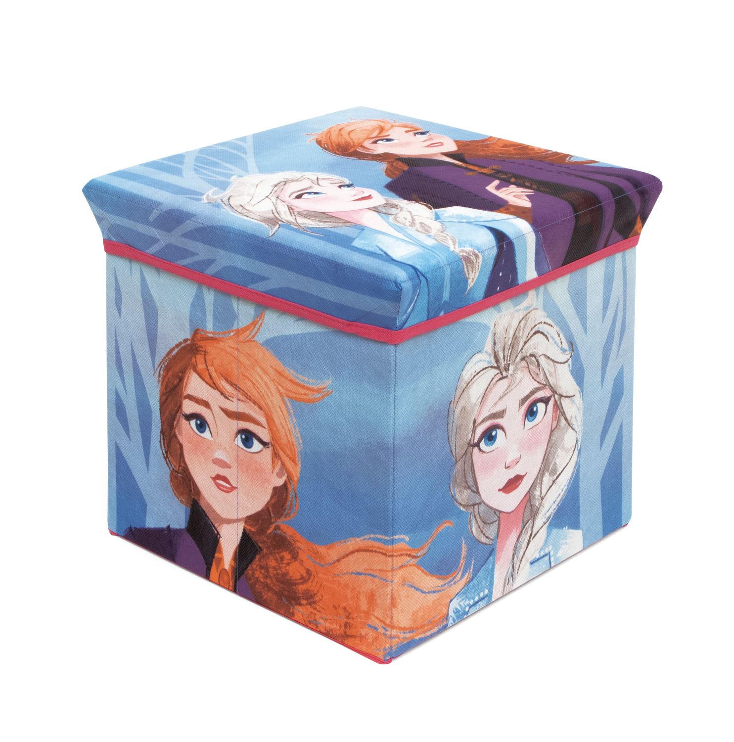 ARDITEX Eiskönigin Frozen - Aufbewahrungshocker - 30 x 30 x 30 cm