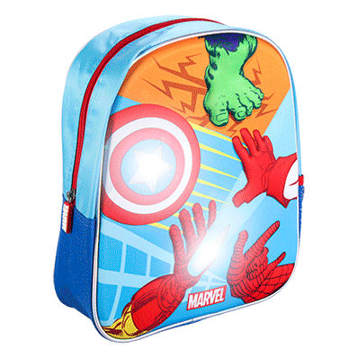Cerda Avengers Marvel Avengers - 3D Rucksack mit Licht 31 cm