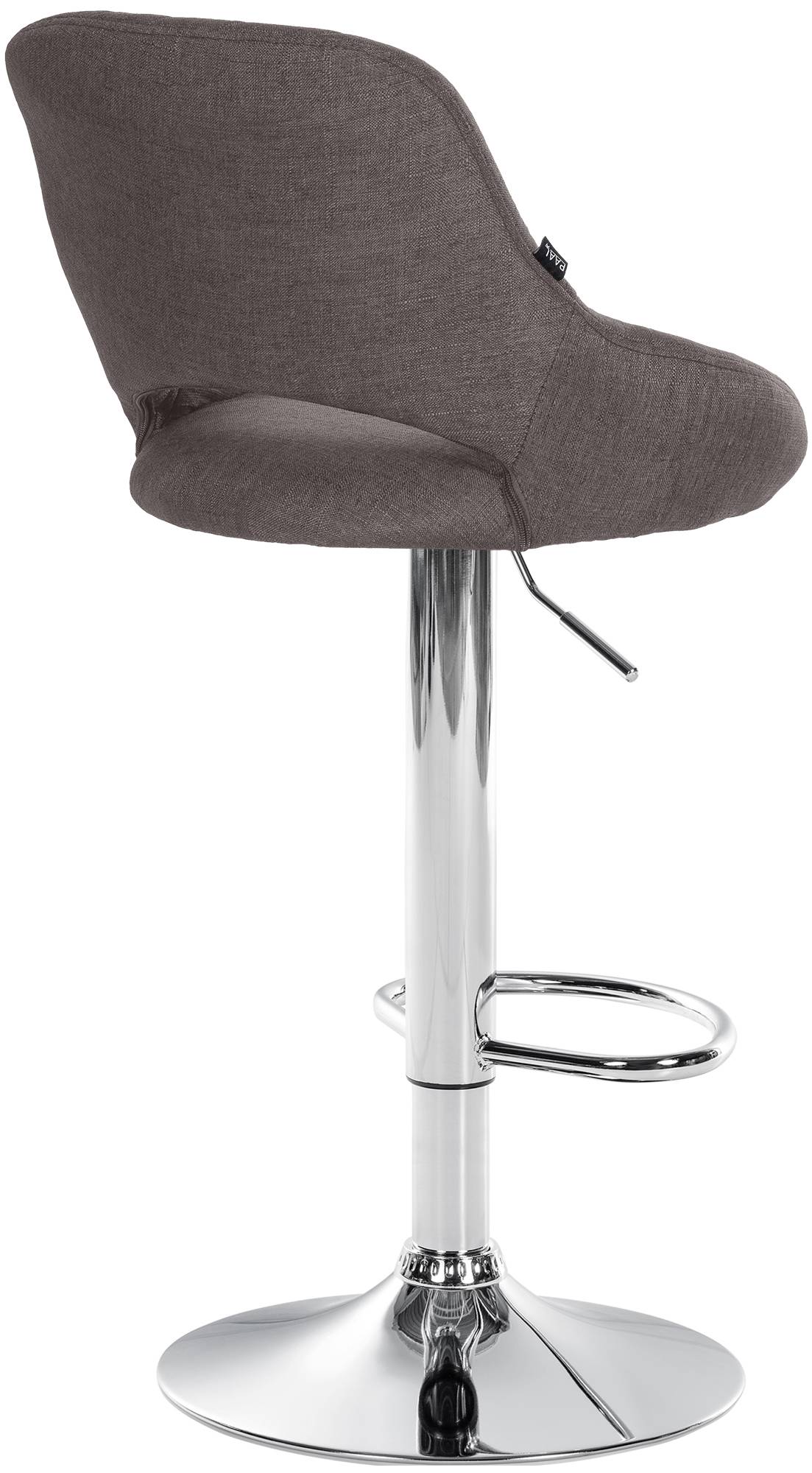 Barhocker Milet Stoff chrom