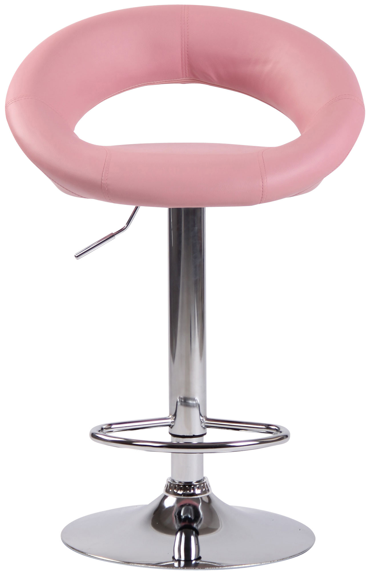 Barhocker Olinda Kunstleder chrom