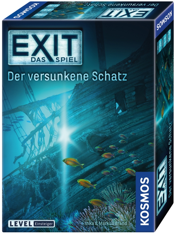 Kosmos Brettspiele & Gesellschaftsspiele Kosmos 694050 - EXIT: Der versunkene Schatz