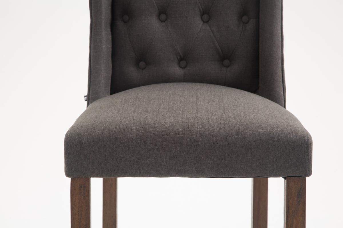 Barhocker Cassandra Stoff Antik-dunkel