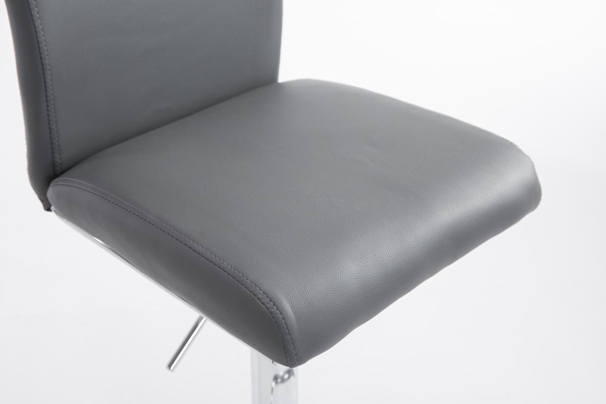 2er Set Barhocker Köln Kunstleder chrom
