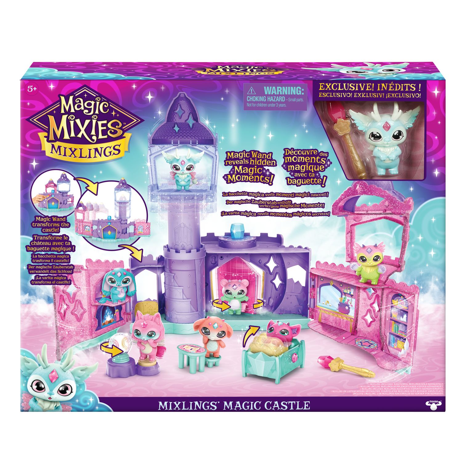 Moose Toys Puppen & Zubehör Magic Mixies - Magisches Schloss - Spielset