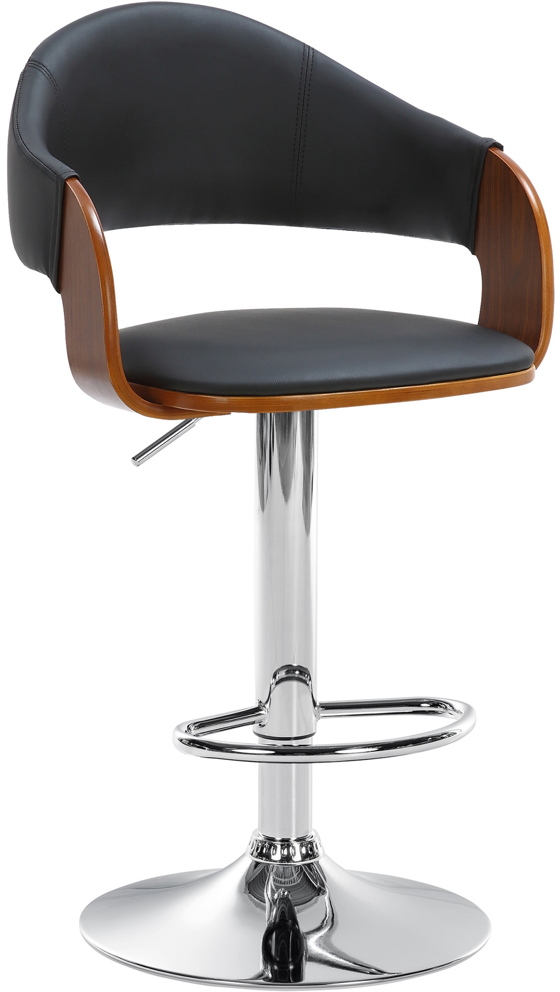 2er Set Barhocker Nilse Kunstleder chrom