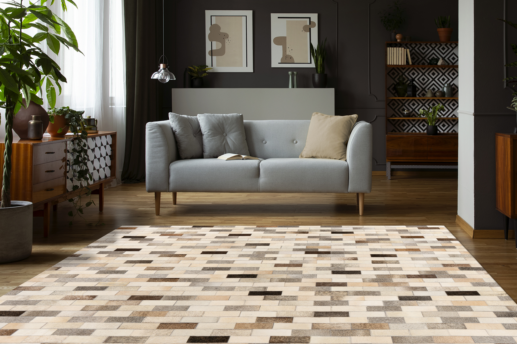 Teppich Lavin 825 Grau 120 x 170 cm