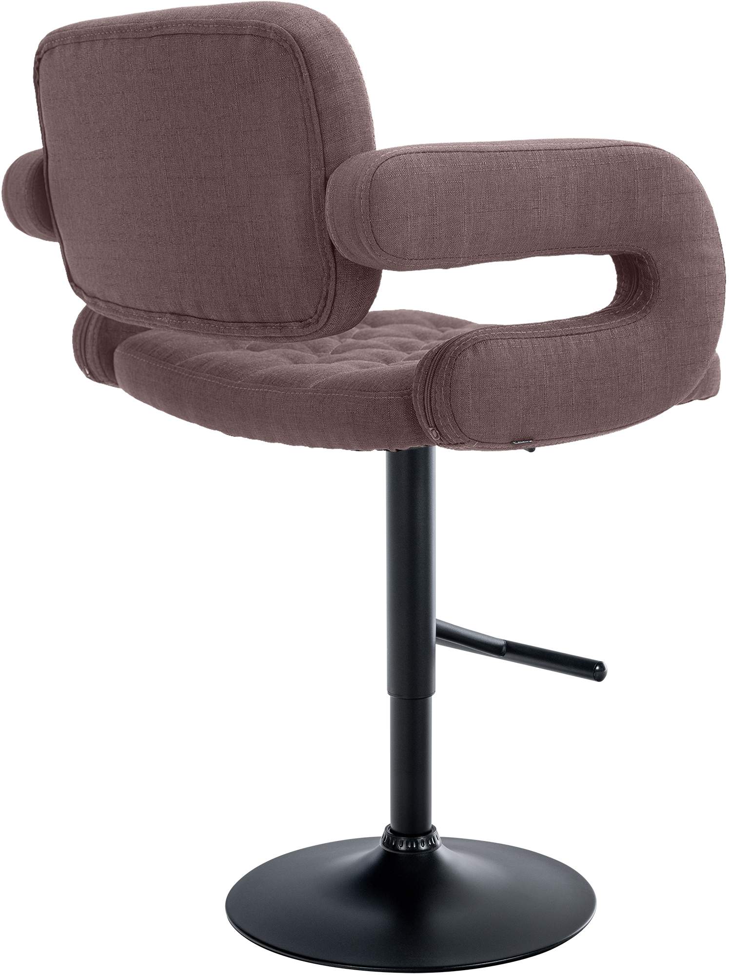 Barhocker Dublin STOFF schwarz