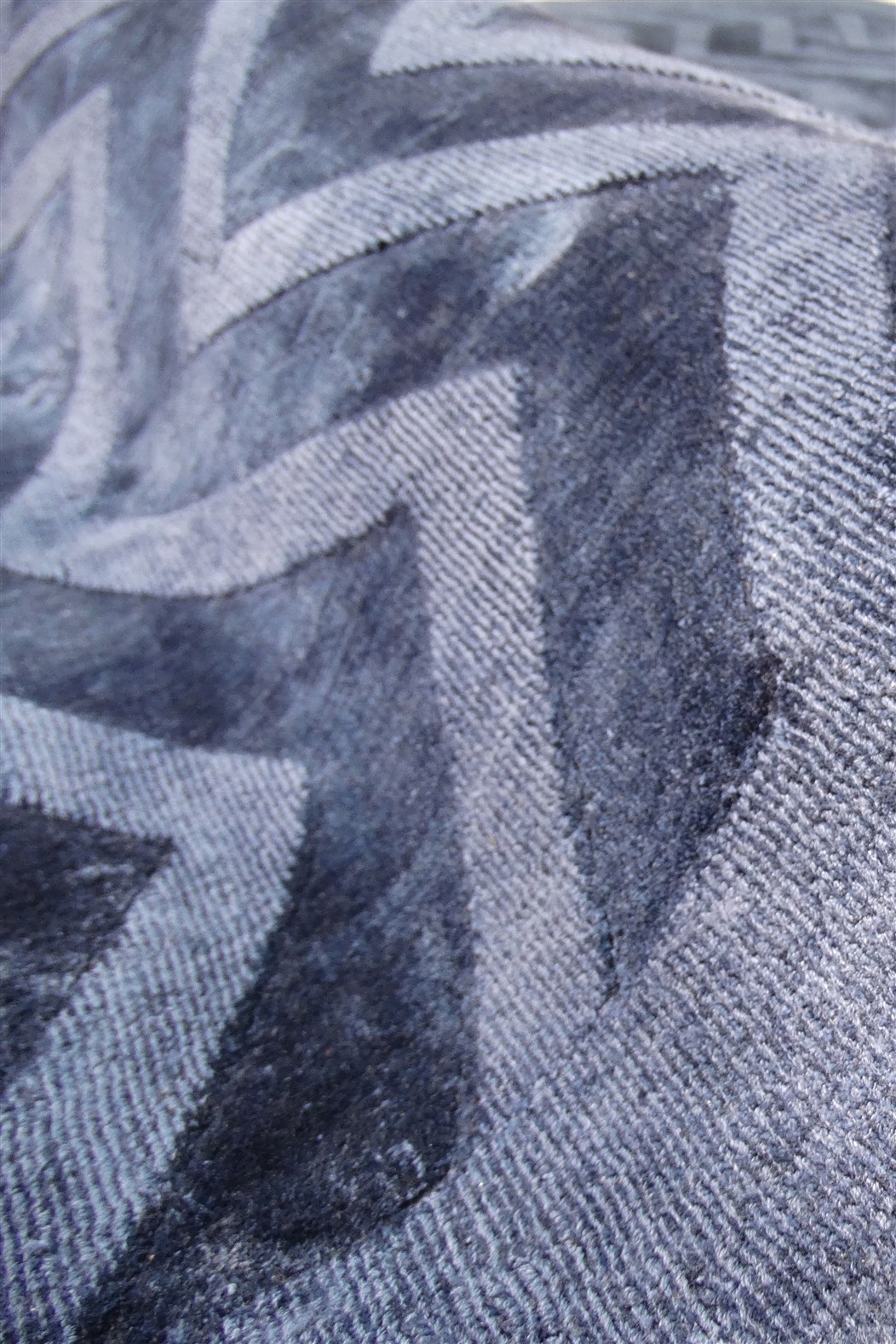 Teppich Luxury 410 Marineblau 80cm x 150cm