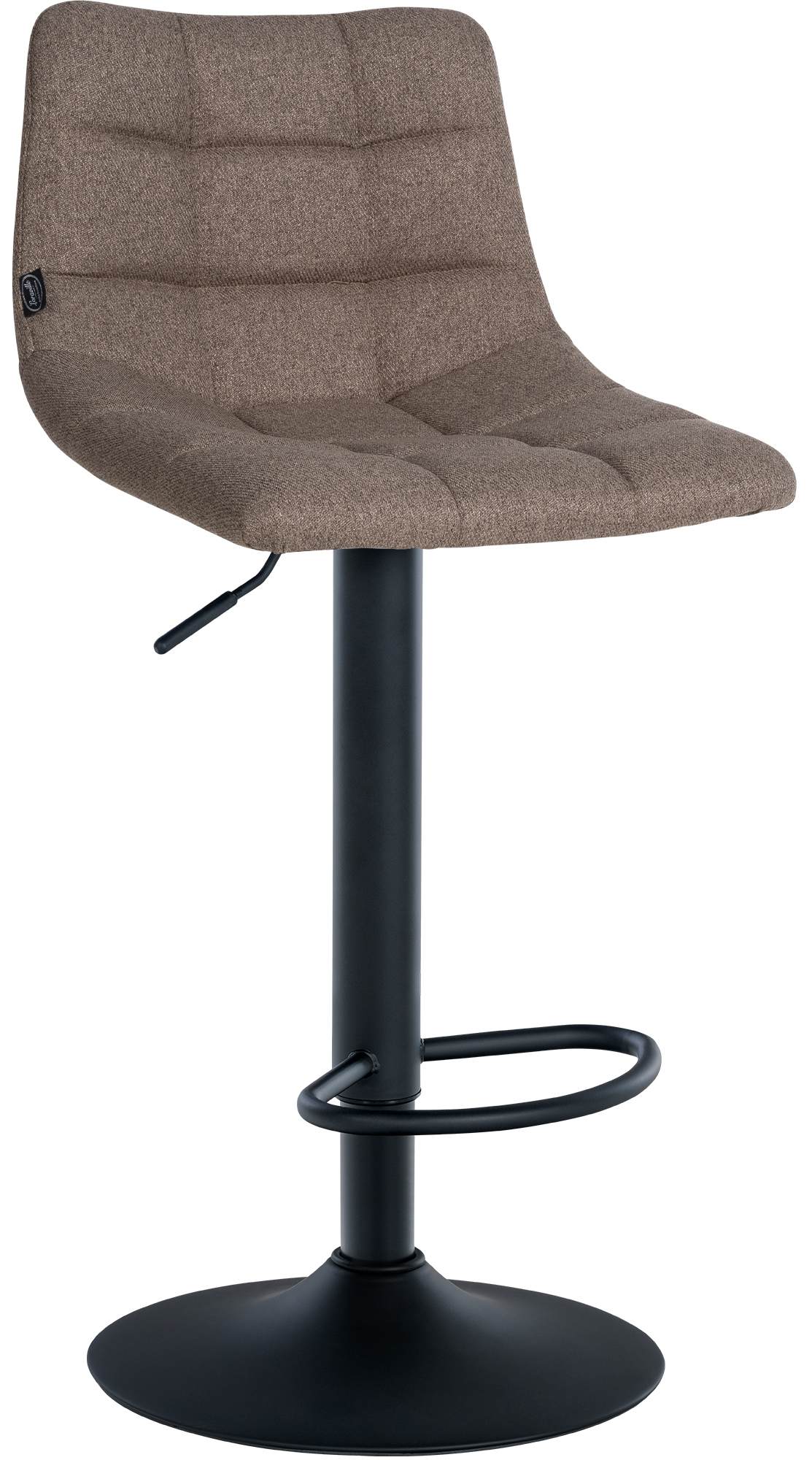 2er Set Barhocker Jerry Stoff schwarz