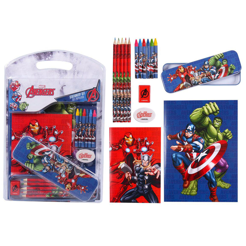 Cerda Marvel & DC Marvel Avengers - Schreibwaren Set
