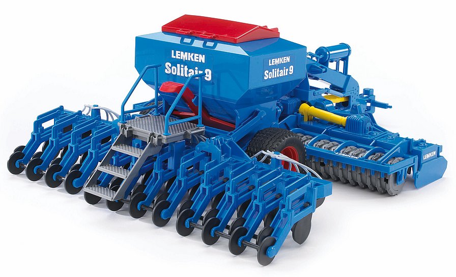 BRUDER Modelle & Fahrzeuge Bruder 02026 - LEMKEN Solitair 9 Saatkombination, 1:16