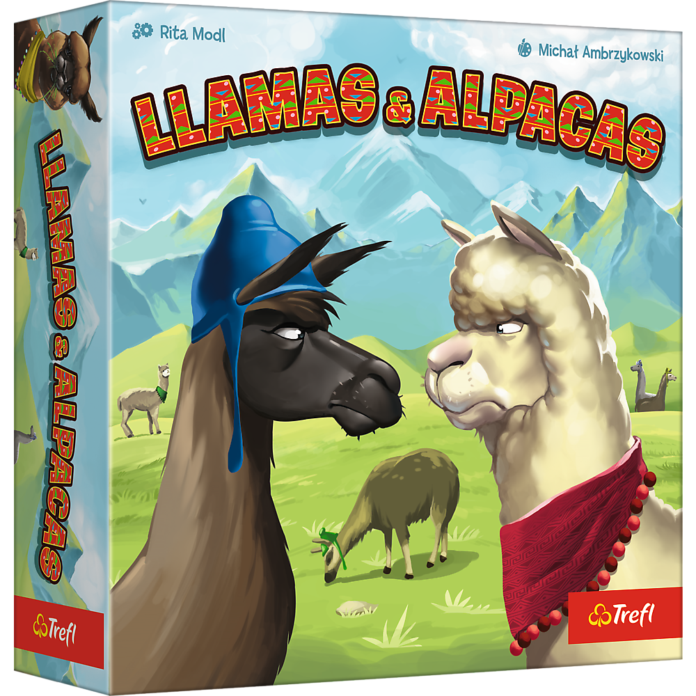 Trefl Brettspiele & Gesellschaftsspiele Llamas & Alpacas - Gesellschaftsspiel