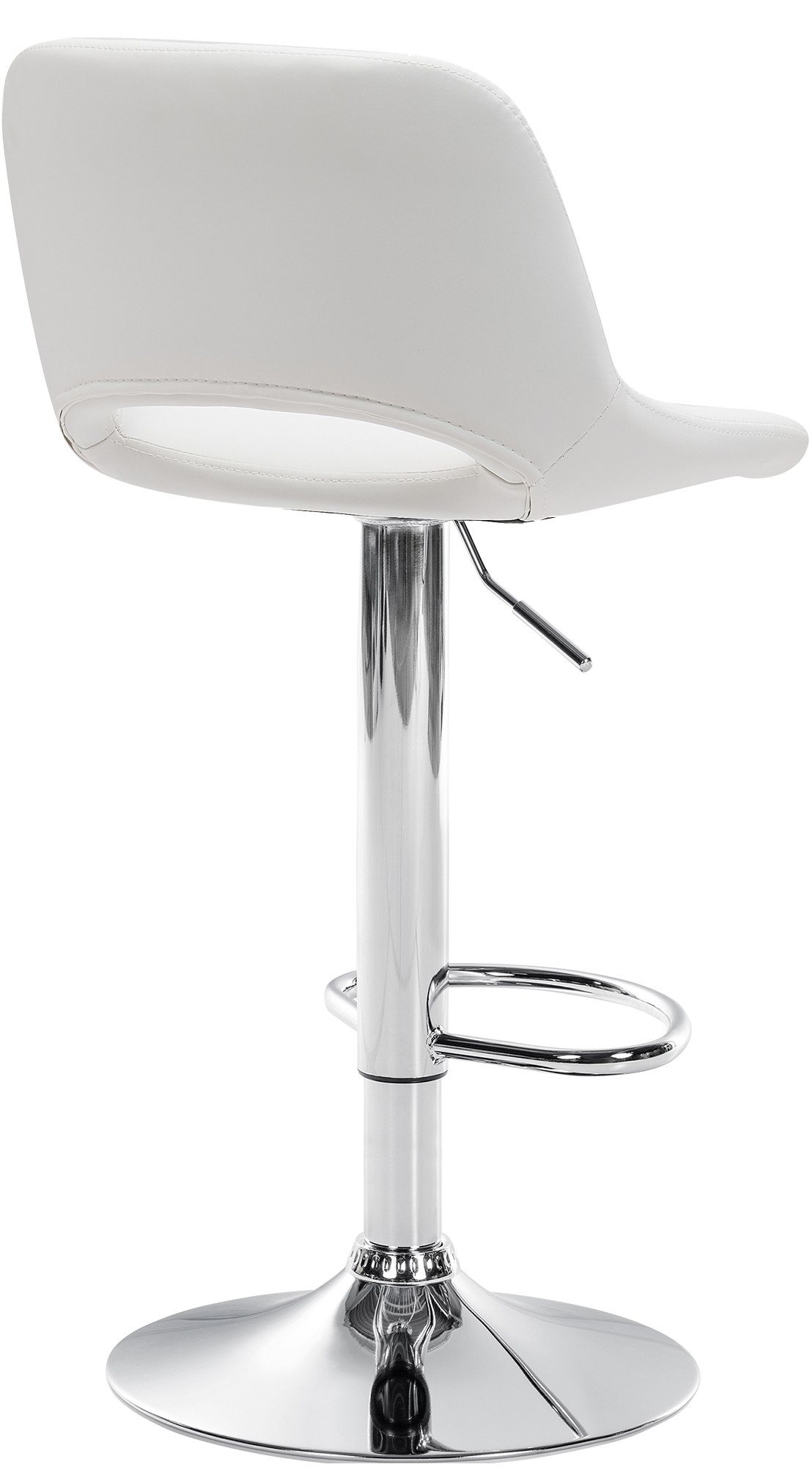 2er Set Barhocker Camden Kunstleder chrom