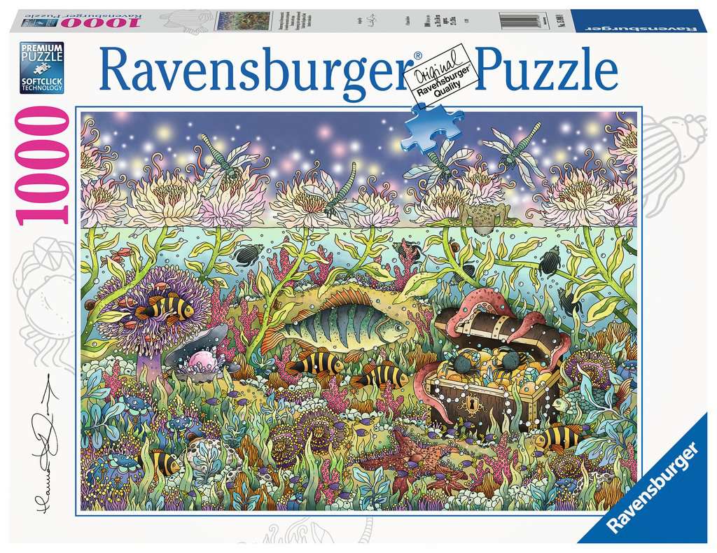 Ravensburger Puzzles Dämmerung im Unterwasserreich - Puzzle 1000 Teile
