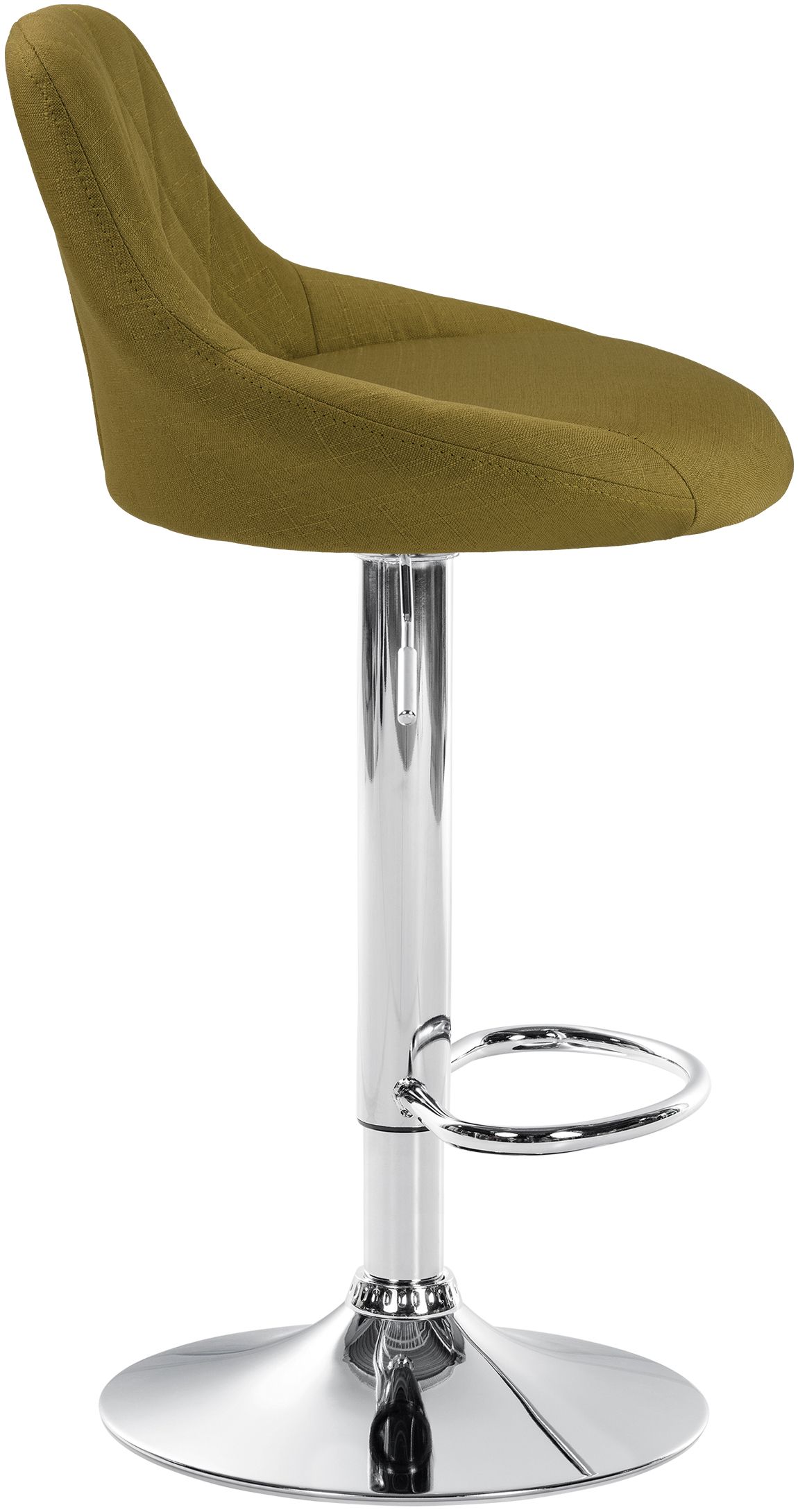 Barhocker Lazio Stoff chrom