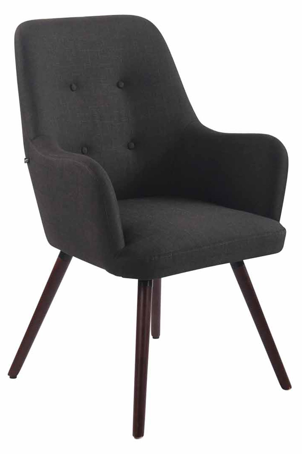 Lounger Aarhus Stoff walnuss