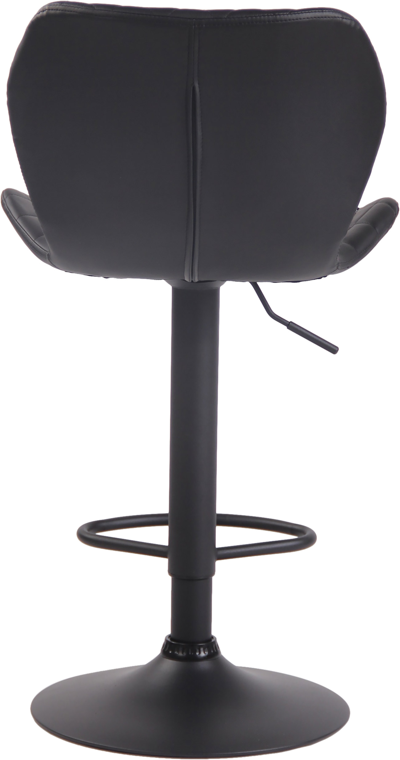 2er Set Barhocker Cork Kunstleder schwarz