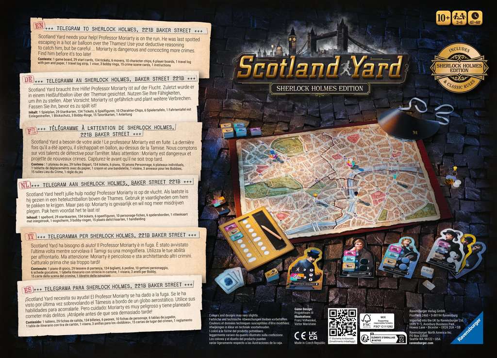 Ravensburger Elektronisches Spielzeug Scotland Yard - Brettspiel