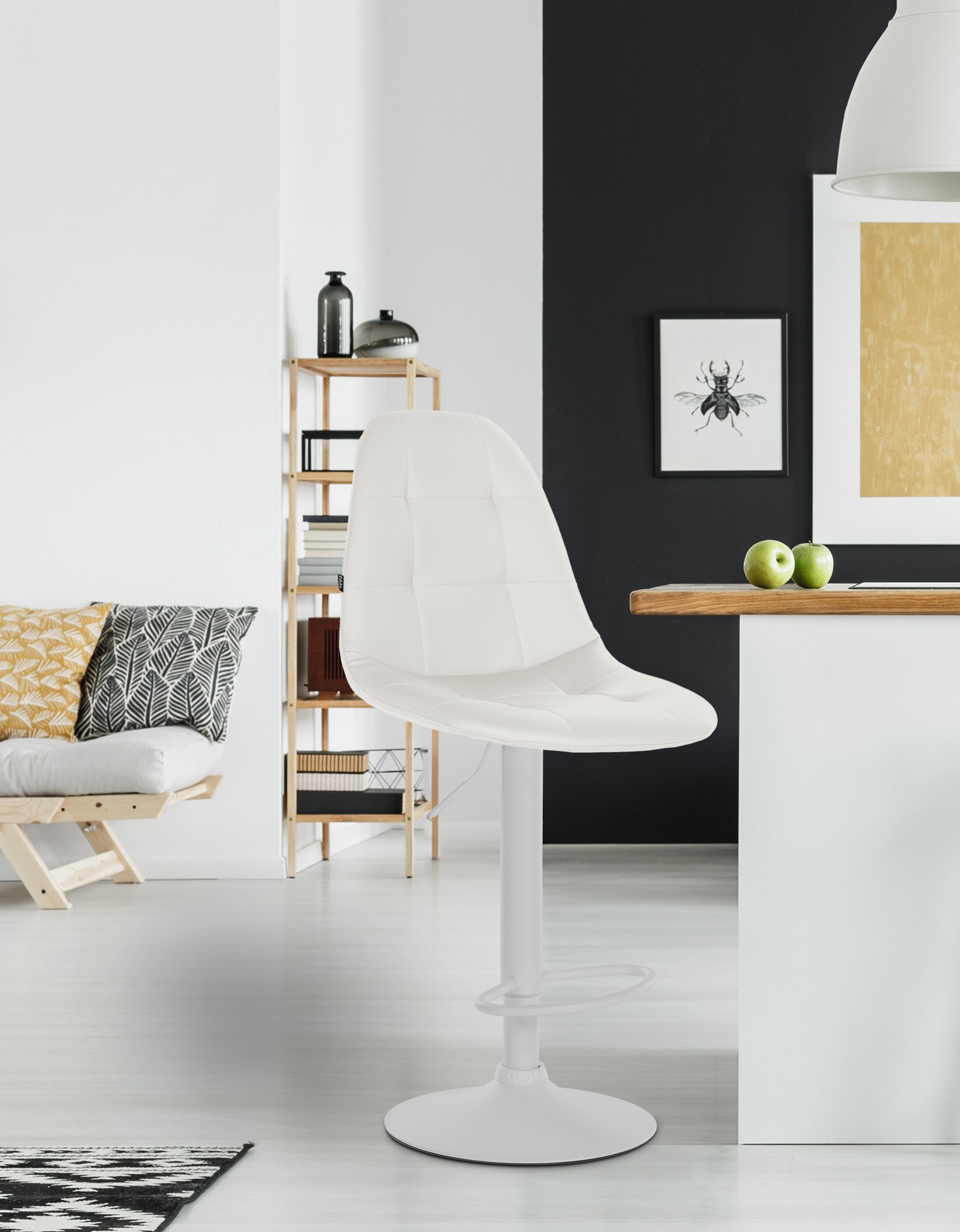 Barhocker Elmore Kunstleder W