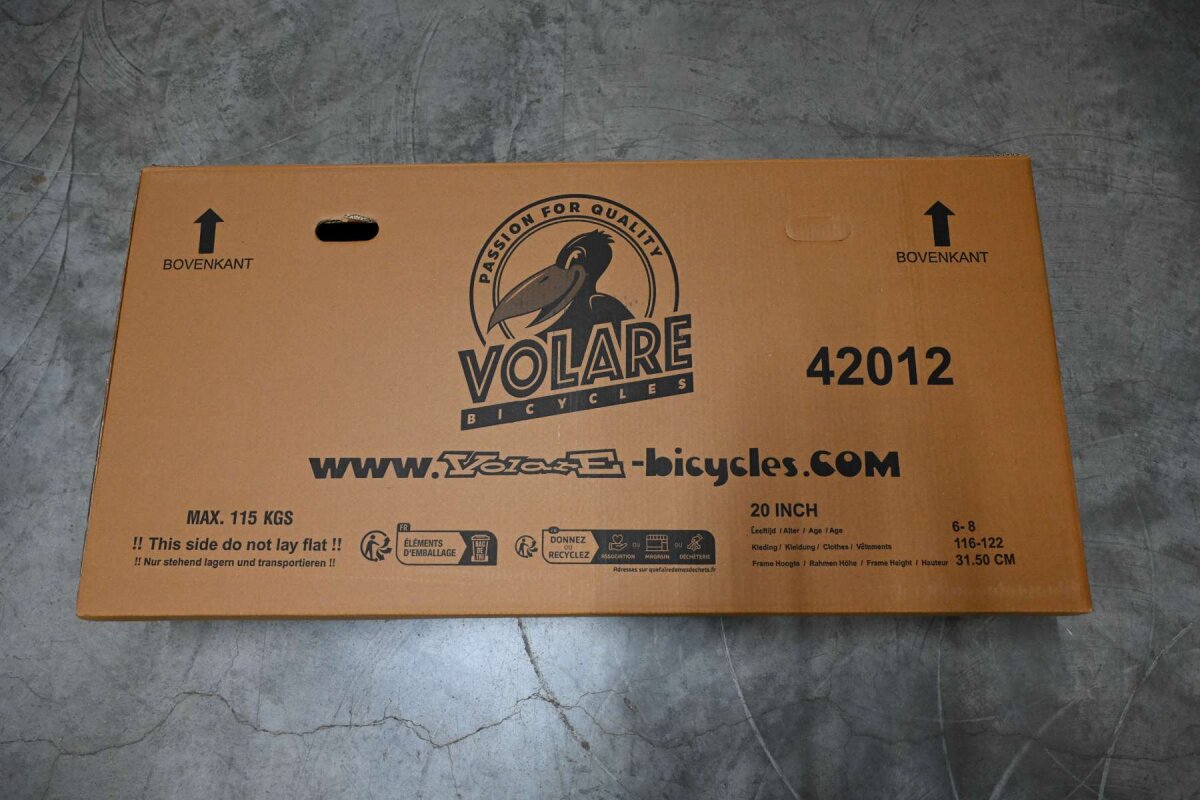 Volare Rocky Kinderfahrrad für Jungen - 20 Zoll in Blau für Kinder von 6 bis 8 Jahren