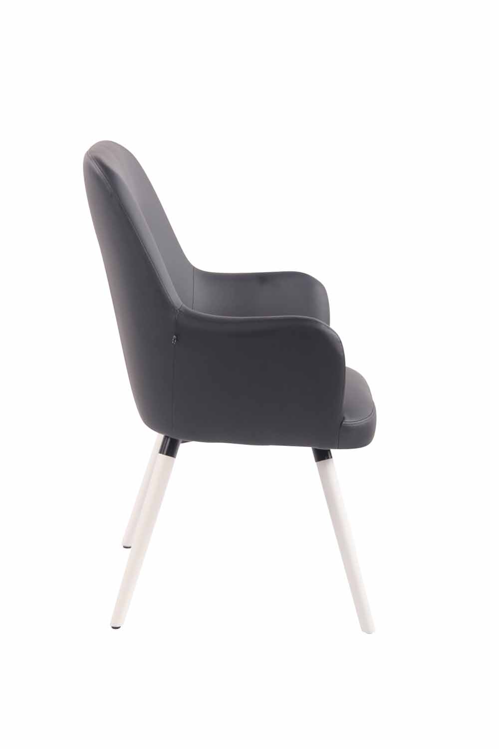 Lounger Aarhus Kunstleder weiß