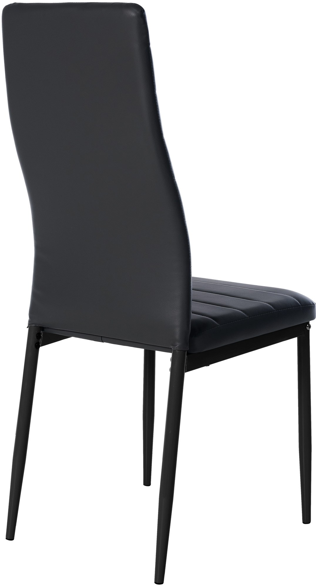 4er Set Esszimmerstühle Mayfair Kunstleder