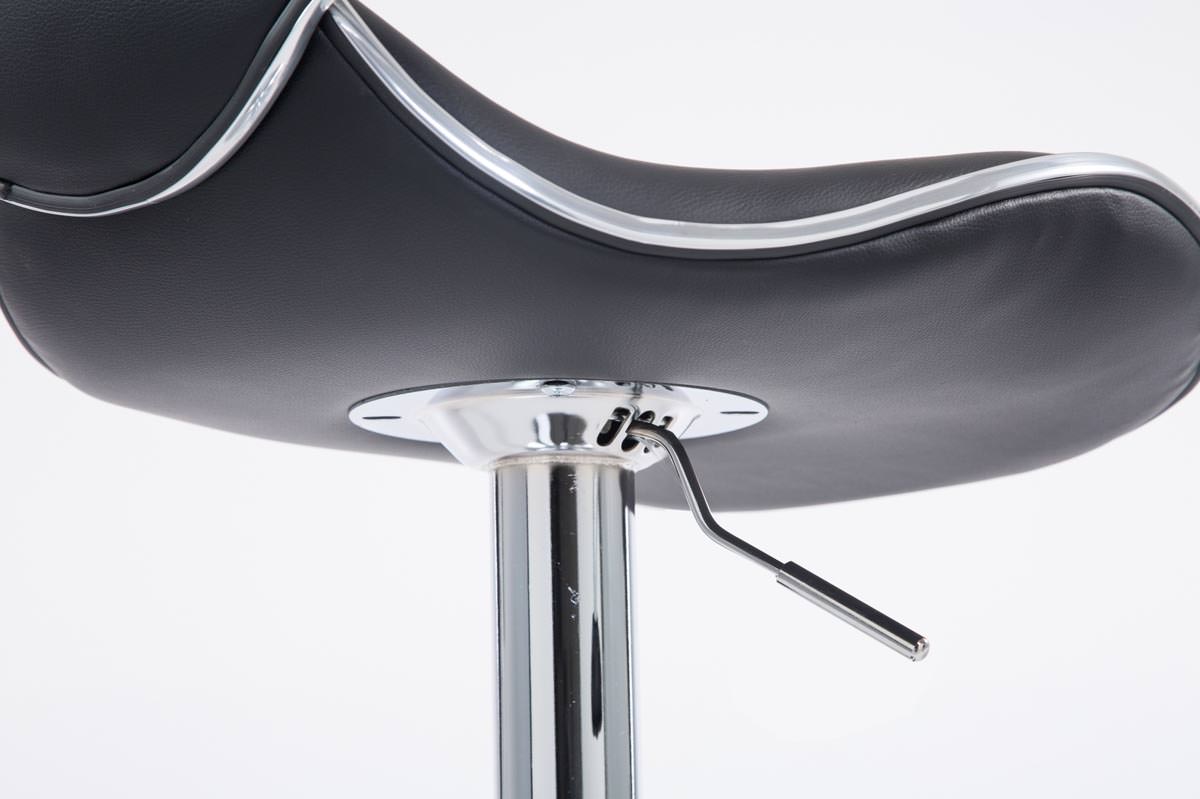 2er Set Barhocker Las Vegas V2 Kunstleder chrom
